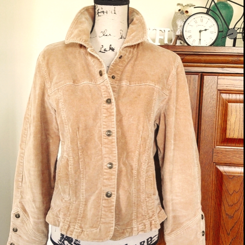A.M.I. Corduroy Tan Jacket